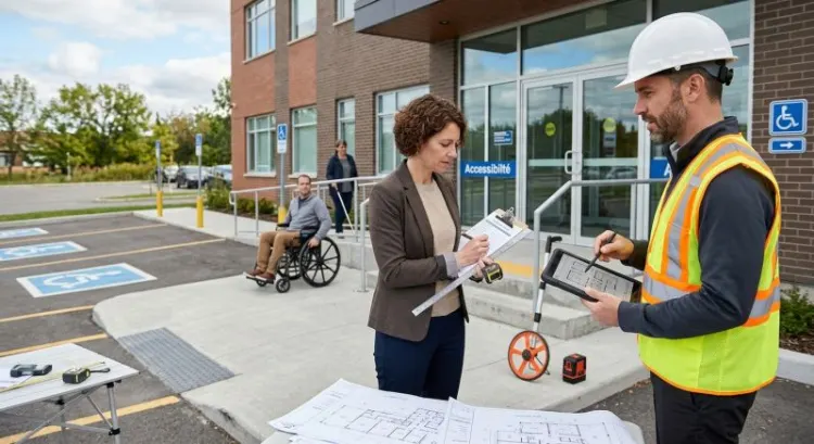 Accessibilité PMR d'un local professionnel : le diagnostic et les travaux à prévoir
