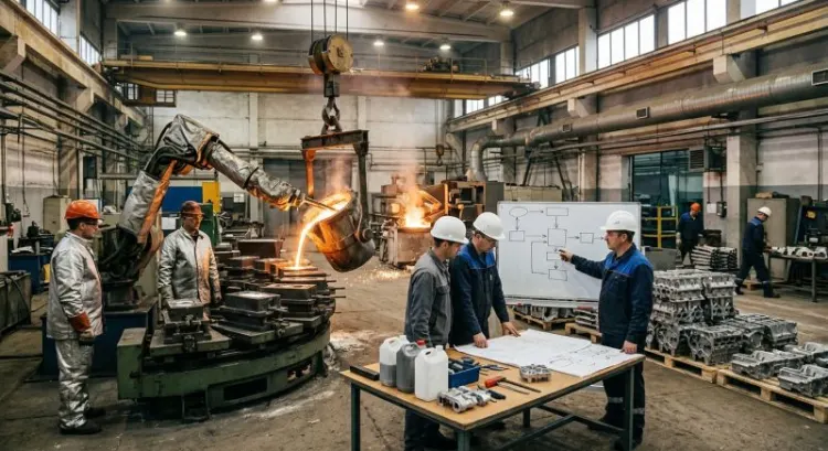 Fonderie aluminium : réduire le coût de fabrication de vos pièces