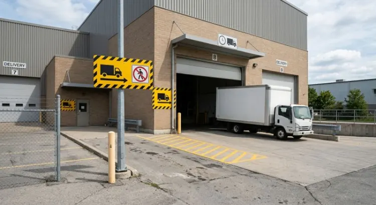Recevoir des livraisons dans un local professionnel : accès, quai et signalétique à prévoir